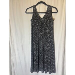 Axcess Womens Bullard Design Sleeveless V Neck Stretch Casual‎ Dress Small HH18